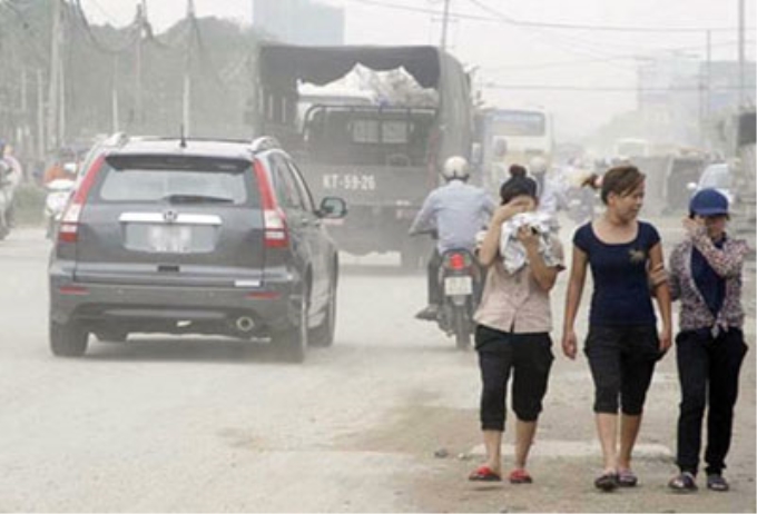 Ô nhiễm không khí là hiểm họa đối với sức khỏe người dân.